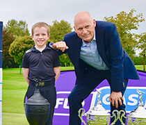 Harry (9) is winner of the Flogas Irish Junior Open 2018