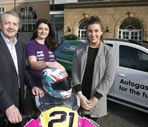 Flogas lends ‘wheely’ great support to motorbike racer Nicole Lynch