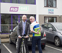 Flogas gets into the saddle for YesChef charity cycle