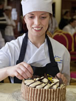 Becky Bissell, pastry chef at Hotel Westport, was the winner of the Decorated Gateau Class at Flogas Mayo Masterchef 2013