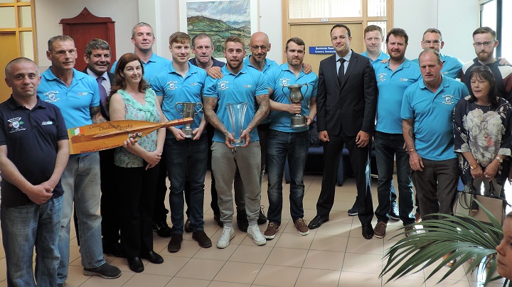 Vartry Rowing Club is honoured at Civic Reception for Celtic Challenge win